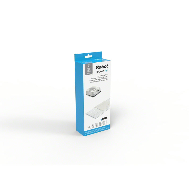 iRobot Braava jet 10.6 in. Dry Fiber Mop Pad 7 pk, Pack of 6