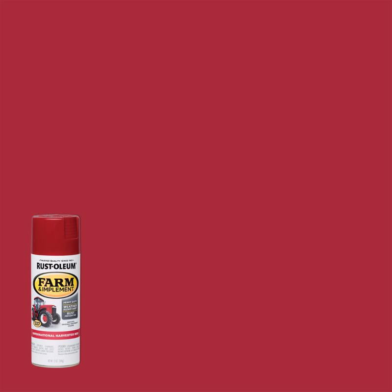Rust-Oleum Specialty Indoor and Outdoor Gloss International Harvester Red Farm & Implement 12 oz, Pack of 6