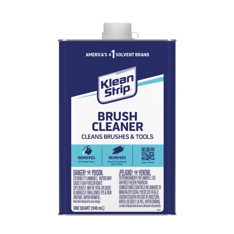 Klean Strip Methyl Ethyl Ketone Brush Cleaner 1 qt, Pack of 6
