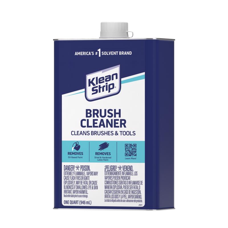 Klean Strip Methyl Ethyl Ketone Brush Cleaner 1 qt, Pack of 6