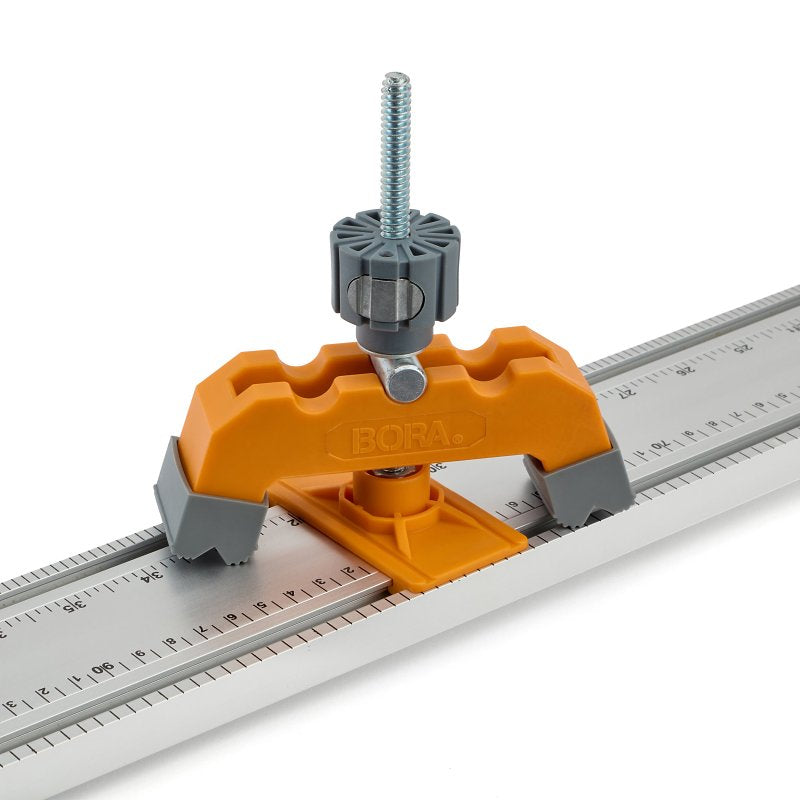 BORA 542011 Track Clamp Pair, Black/Orange, For: WTX and NGX Clamp Edge Guides