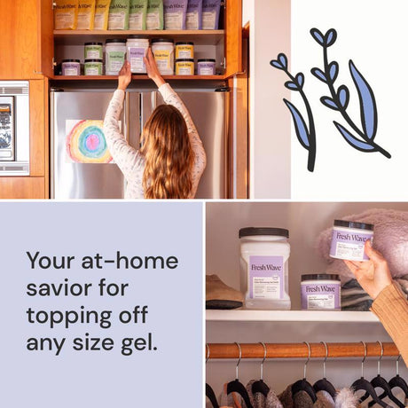 Fresh Wave Lavender Scent Air Freshener Refill 63 oz Gel
