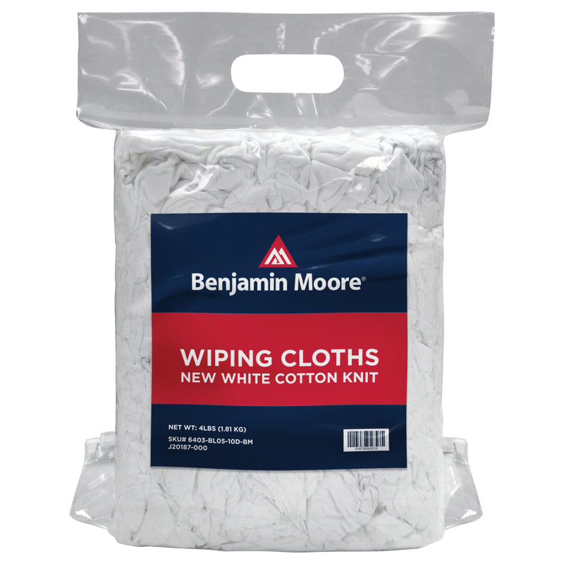 Benjamin Moore Cotton Knit Wiping Rags 4 lb 1 pk, Pack of 10
