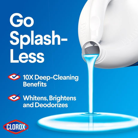 Clorox Splash-Less Regular Scent Bleach 117 oz, Pack of 3