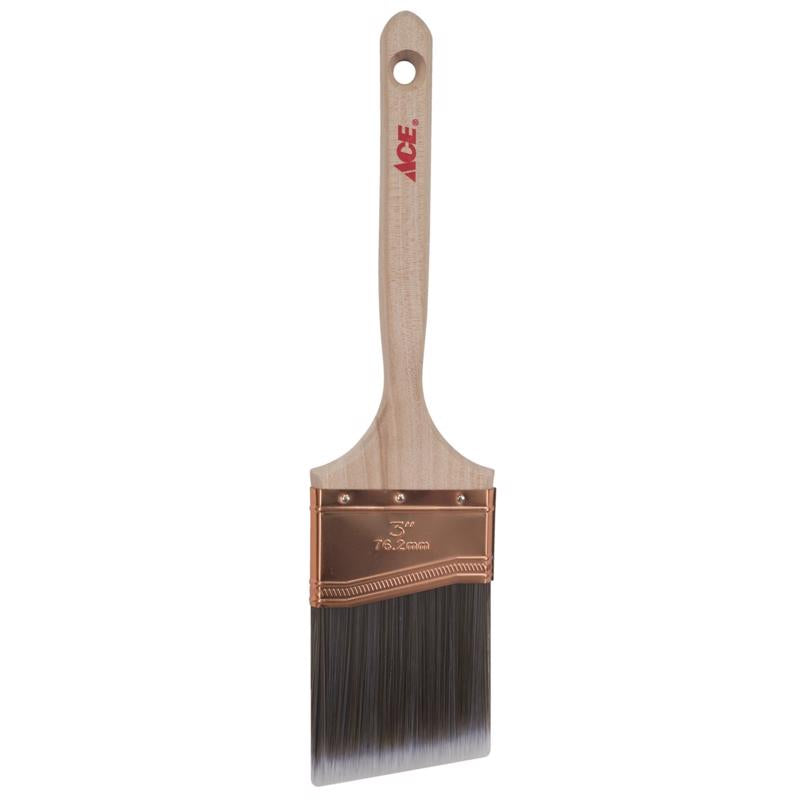 Ace Best 3 in. Angle Trim Paint Brush, Pack of 6