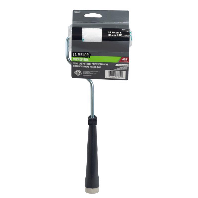 Ace Best Microfiber 4 in. W X 3/8 in. Mini Paint Roller with Frame 1 pk, Pack of 5
