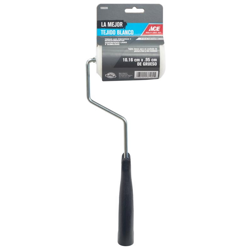 Ace Best Woven 4 in. W X 3/8 in. Trim Roller with Frame 1 pk, Pack of 5