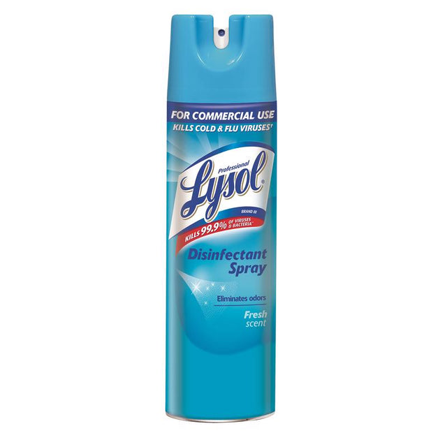 Lysol Fresh Scent Disinfectant Spray 19 oz 1 pk, Pack of 12
