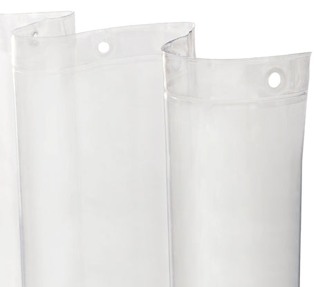 Kenney KN61433 Shower Liner, Lightweight, 72 in L, 70 in W, PEVA, Clear