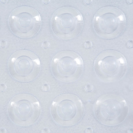 Kenney KN61292 Bath Mat, 31 in L, 15 in W, Vinyl, Clear