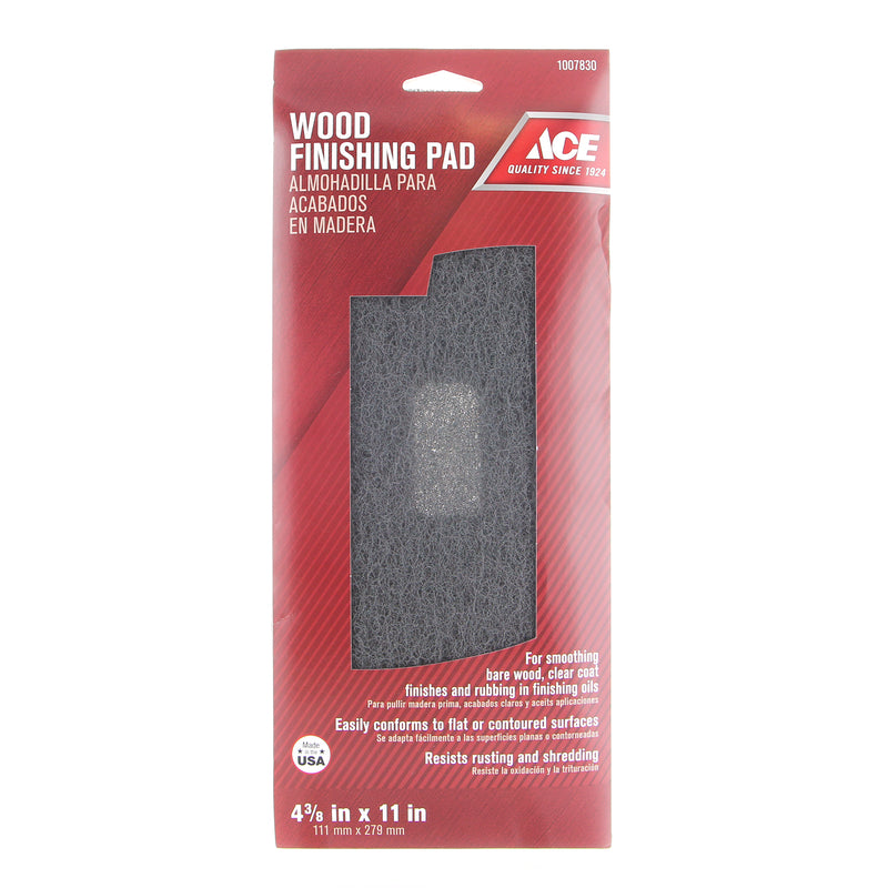 Ace 000 Grade Medium Finishing Pad 1 pk, Pack of 5