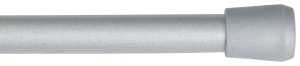 Kenney KN631/9 Spring Tension Rod, 7/16 in Dia, 28 to 48 in L, Metal, Pewter