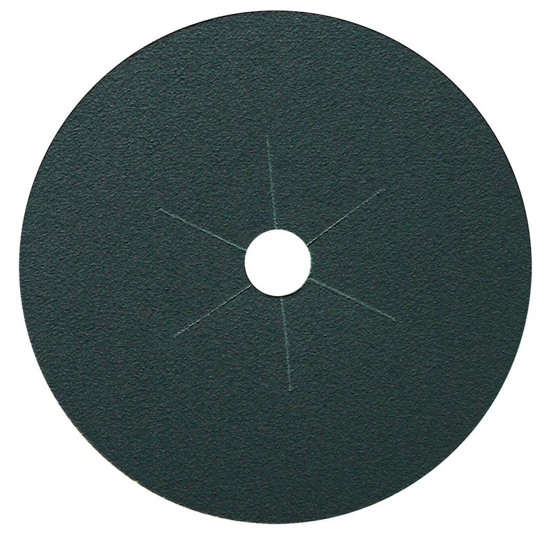 Gator 7 in. Silicon Carbide Center Mount Floor Edger Disc 36 Grit Extra Coarse 1 pk, Pack of 25