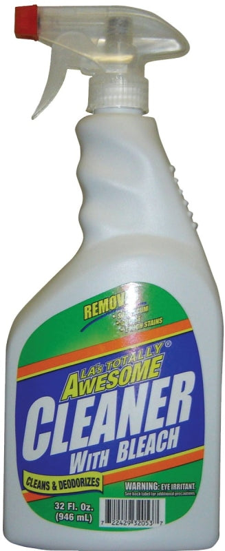 LA's TOTALLY AWESOME 205 All-Purpose Cleaner, 32 oz Bottle, Liquid, Orange, Pack of 12