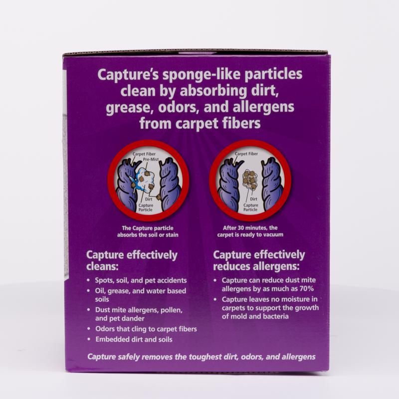 Capture Premium Lemon Scent Carpet Cleaner 2.5 lb Powder