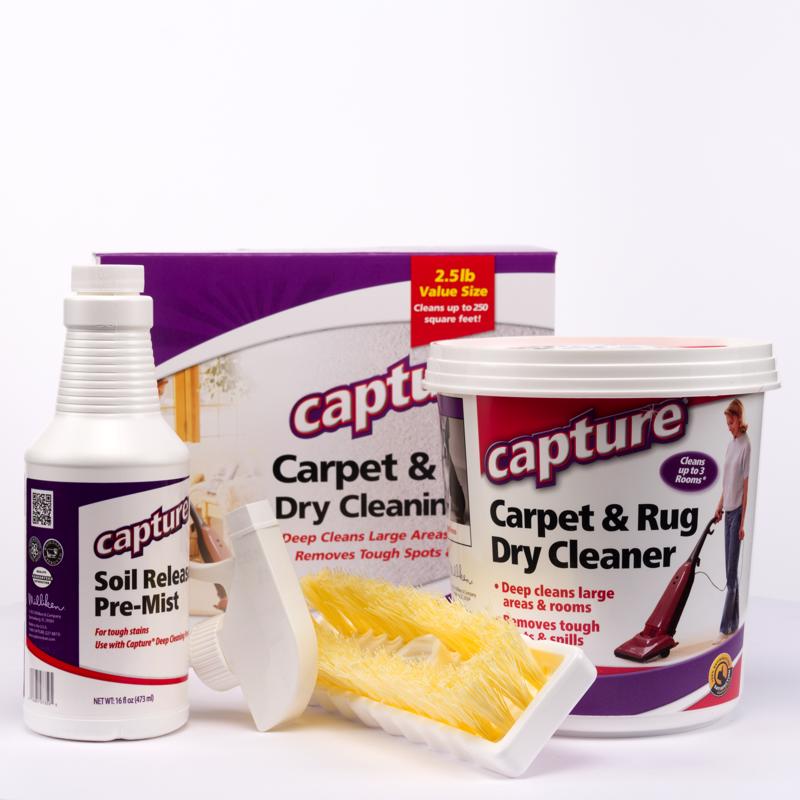 Capture Premium Lemon Scent Carpet Cleaner 2.5 lb Powder