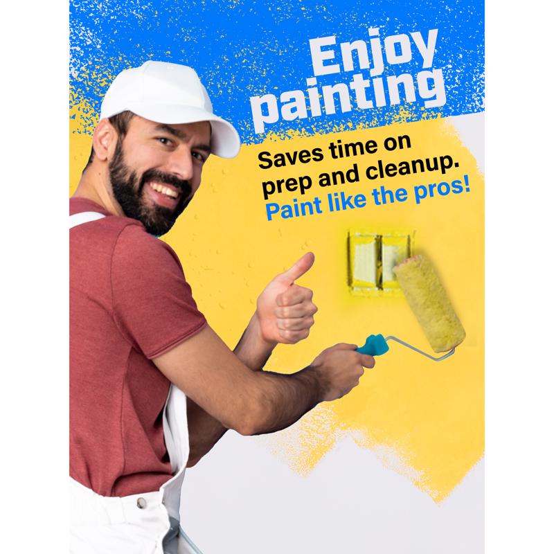 Socket Blocker 1.88 in. W X 4 in. L Clear High Strength Mask and Peel 30 pk