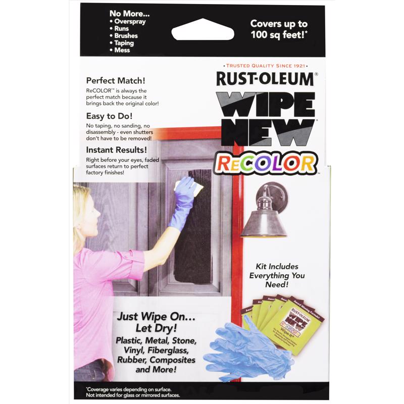Rust-Oleum Wipe New Recolor Multi-Surface Formula Kit 6 ct Wipes