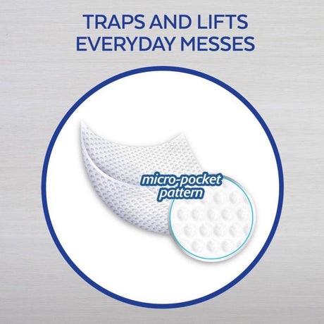 Lysol Dual Action Fiber Weave Antibacterial Wipes 75 pk, Pack of 6