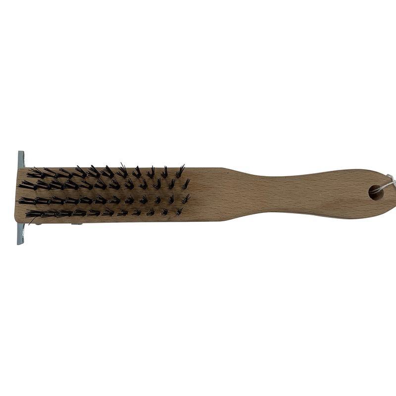 Warner 1.5 in. W X 11 in. L Carbon Steel Wire Brush, Pack of 6