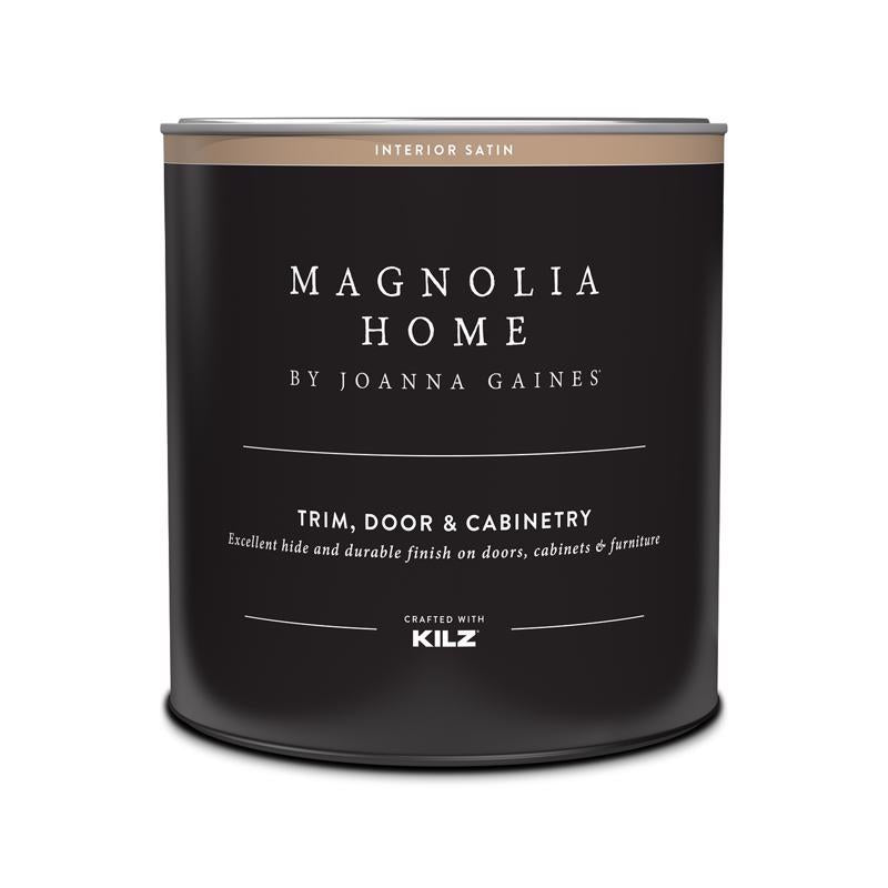 Magnolia Home by Joanna Gaines KILZ Satin Tintable Base 1 Cabinet and Trim Paint Interior 1 qt, Pack of 6