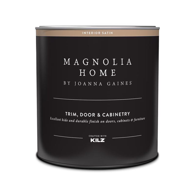 Magnolia Home by Joanna Gaines KILZ Satin Tintable Base 1 Cabinet and Trim Paint Interior 1 qt, Pack of 6