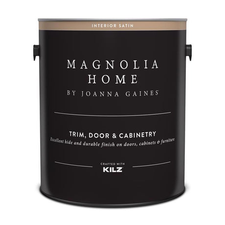 Magnolia Home by Joanna Gaines KILZ Satin Tintable Base 3 Cabinet and Trim Paint Interior 1 gal, Pack of 4