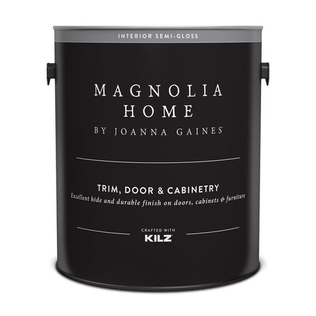 Magnolia Home by Joanna Gaines KILZ Semi-Gloss Tintable Base 1 Cabinet and Trim Paint Interior 1 gal, Pack of 4