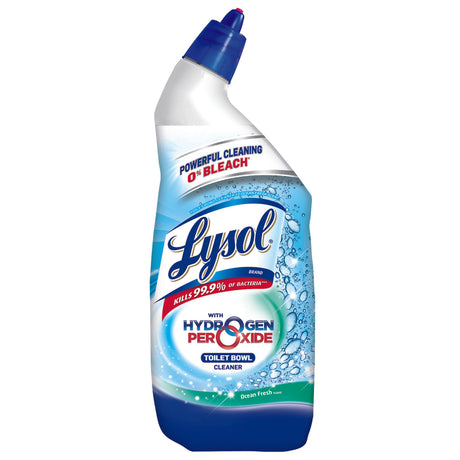 Lysol Ocean Fresh Scent Toilet Bowl Cleaner 24 oz Liquid, Pack of 9