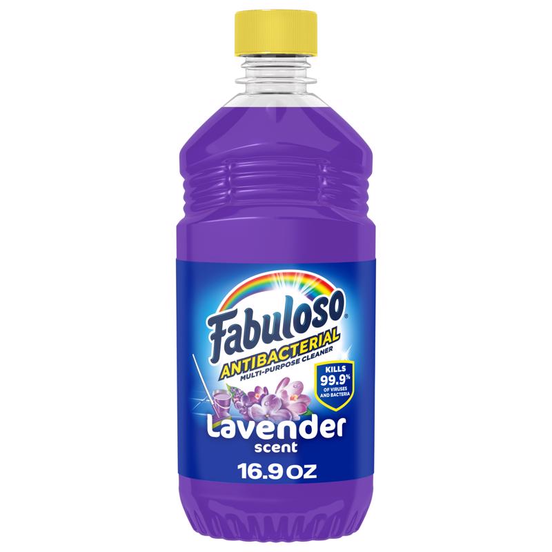 Fabuloso Lavender Scent Multi-Purpose Cleaner Liquid 16.9 oz, Pack of 24