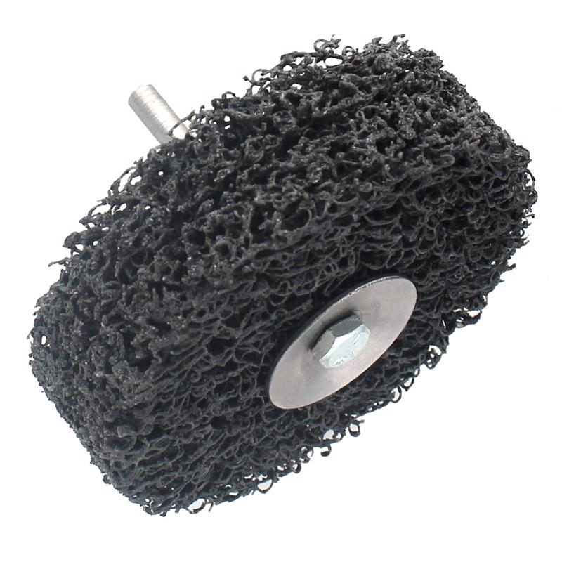 Ace 4 in. Silicon Carbide Bolt-On Drill Mount Paint and Rust Remover Disc 24 Grit Extra Coarse 2 pk