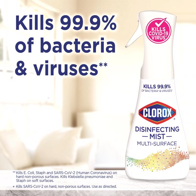 Clorox Eucalyptus Peppermint Scent Disinfectant Cleaner 16 oz 1 pk, Pack of 6