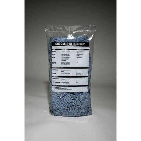 Elite Mops and Brooms 24 oz. Looped Cotton/Synthetic Blend Mop Refill 1 pk