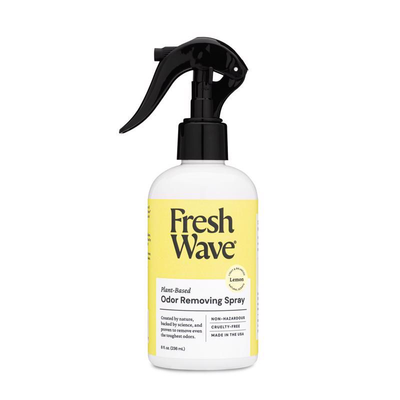 Fresh Wave Lemon Scent Air Freshener Spray 8 oz Liquid 1 pk, Pack of 6
