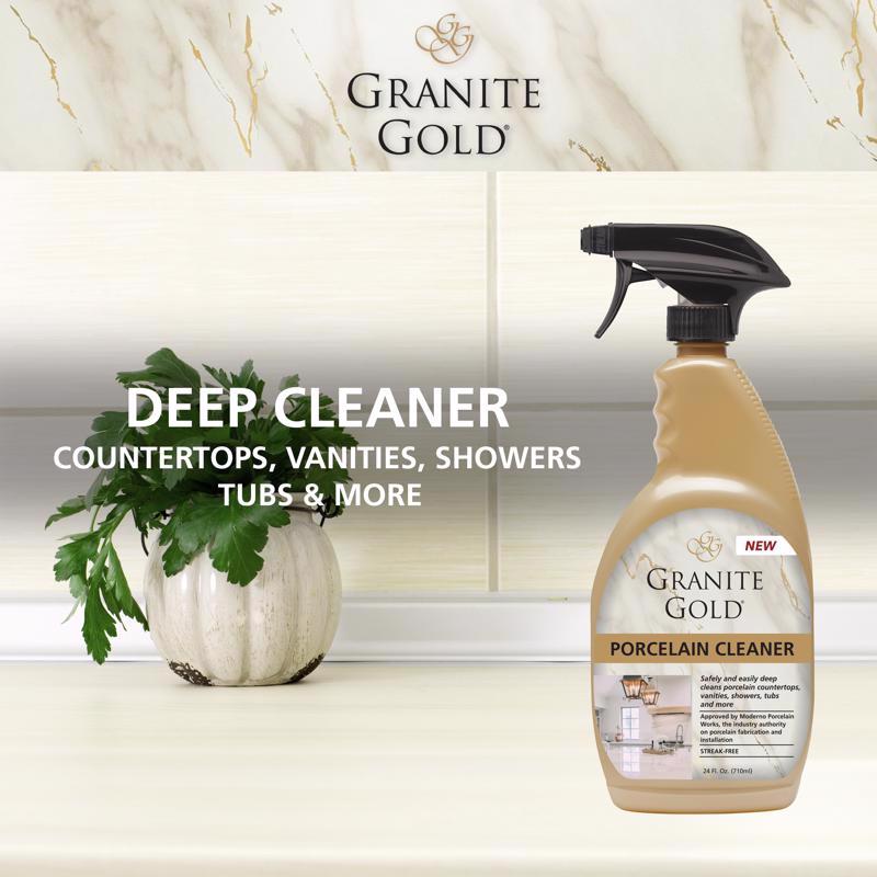 Granite Gold Citrus Scent Porcelain Cleaner 24 oz Liquid, Pack of 6