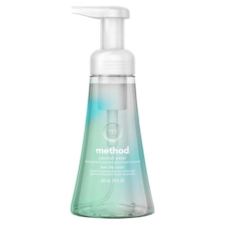 Method Coconut Water Scent Foam Hand Wash 10 oz, Pack of 6