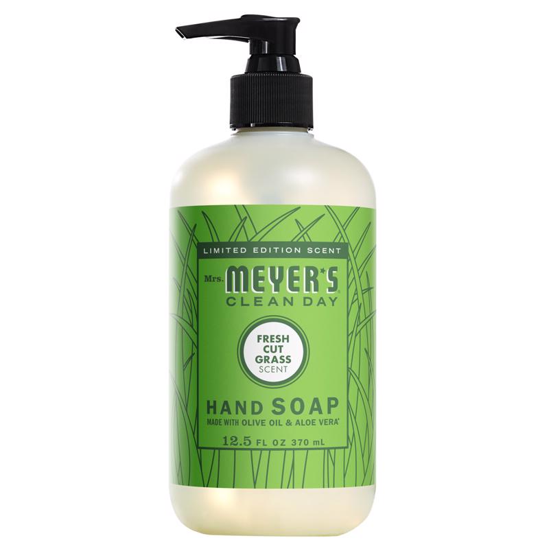 Mrs. Meyer's Clean Day Fresh Cut Grass Scent Liquid Hand Soap 12.5 oz, Pack of 6