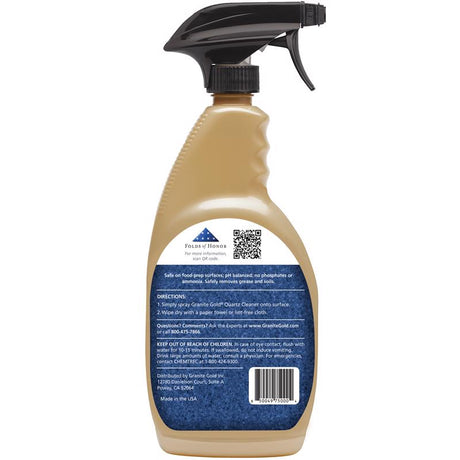 Granite Gold No Scent Quartz Cleaner 24 oz Liquid, Pack of 6