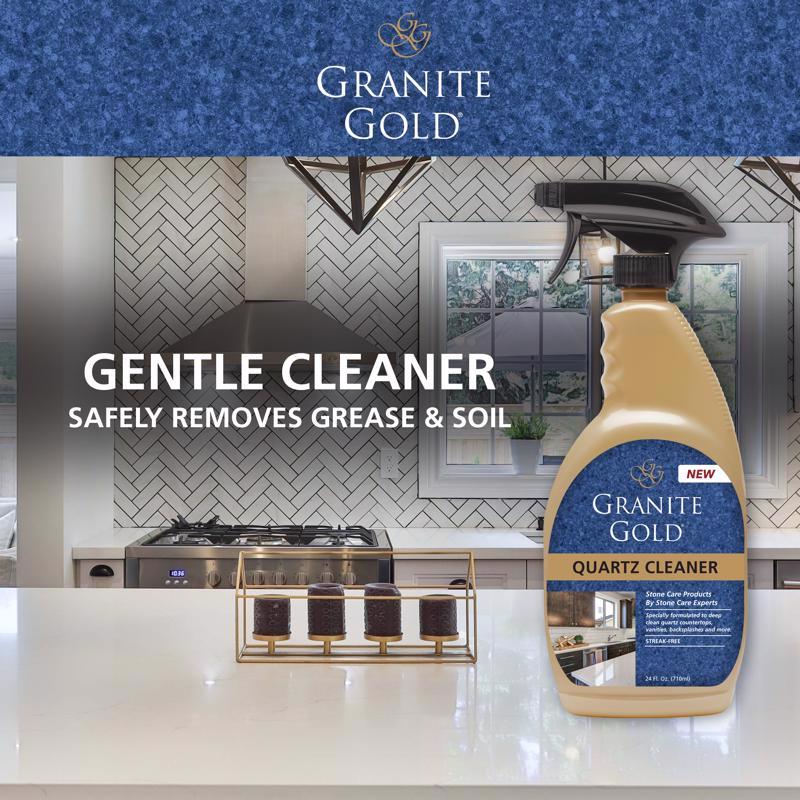 Granite Gold No Scent Quartz Cleaner 24 oz Liquid, Pack of 6