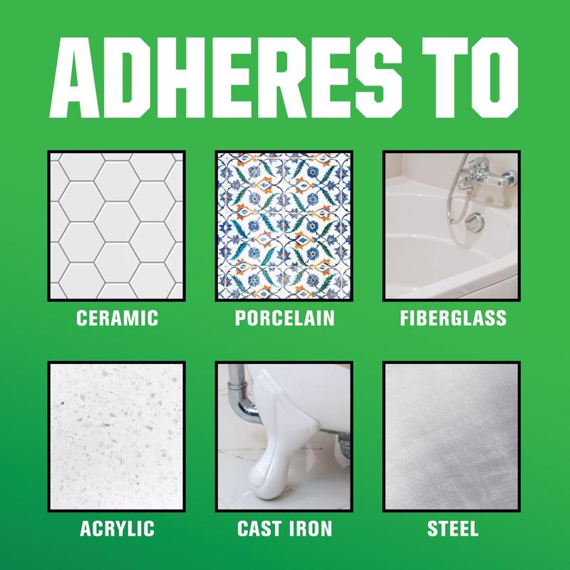 Rust-Oleum Specialty Gloss Coastal Fog Tub and Tile Refinishing Kit Interior 1 qt, Pack of 4