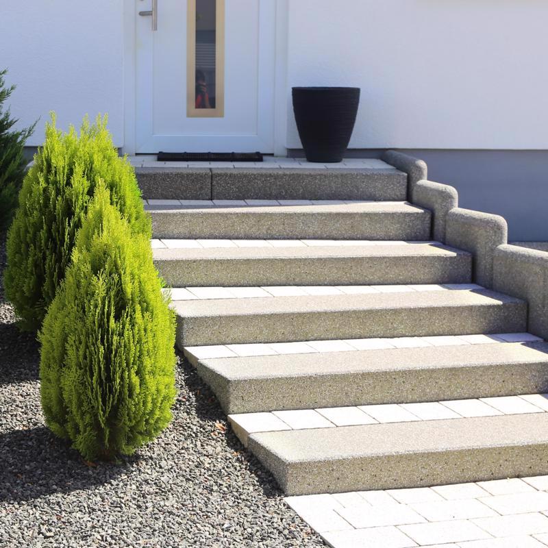 AMES Capstone Granite Gloss Quicksilver Water-Based Acrylic Concrete Floor Paint 5 gal