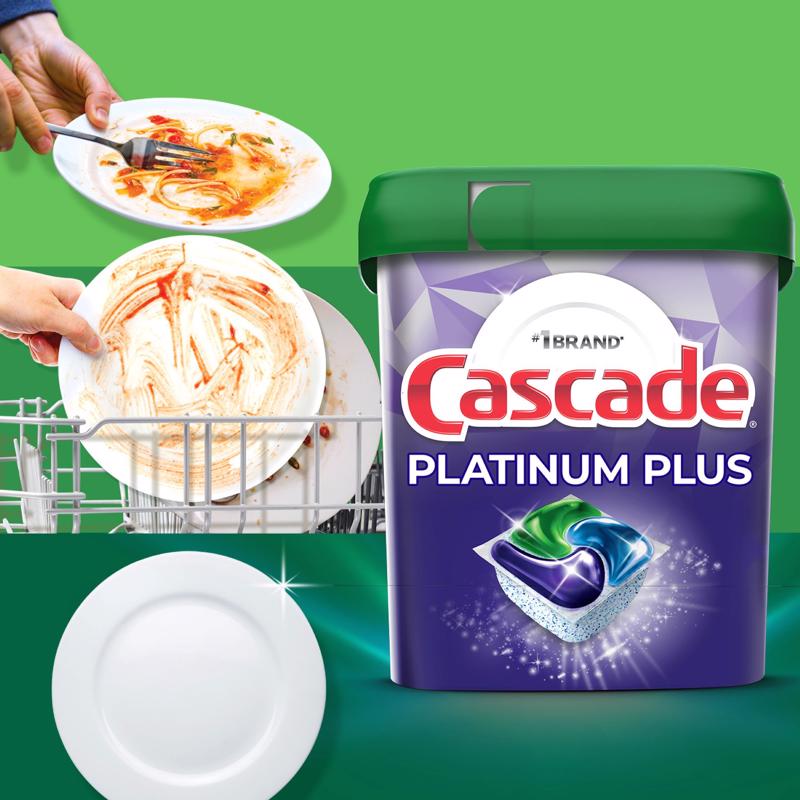 Cascade Platinum Plus Fresh Scent Pods Dishwasher Detergent 6 oz 11 pk, Pack of 6