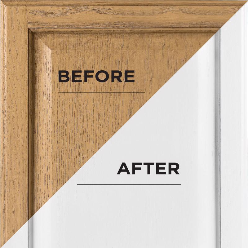 Rust-Oleum Cabinet Transformations Satin White Tint Base Cabinet Refinishing System Interior 1 qt, Pack of 2