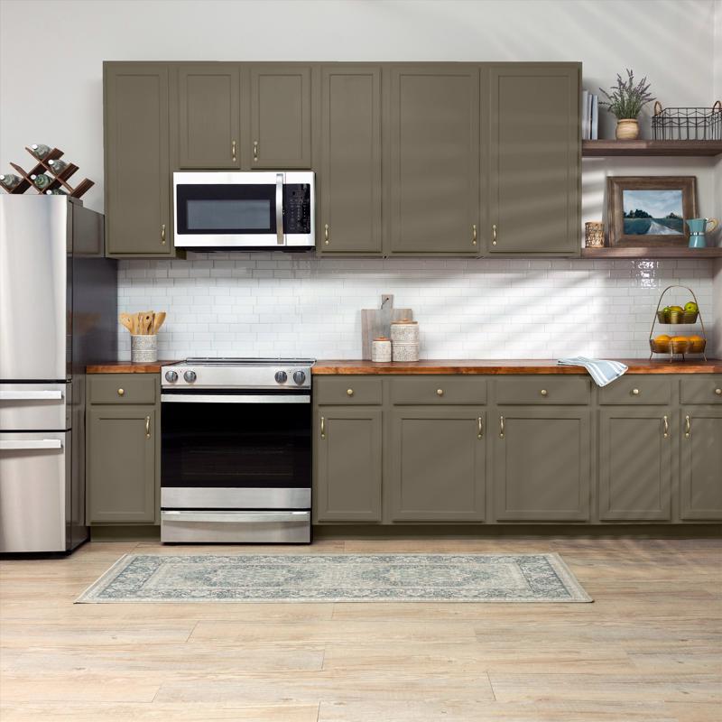 Rust-Oleum Cabinet Transformations Satin Tint Base Mid-Tone Base Cabinet Refinishing System Interior, Pack of 2