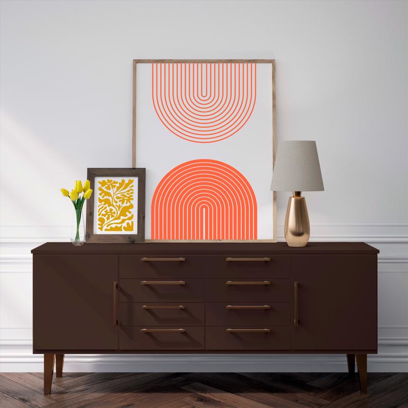 Rust-Oleum Cabinet Transformations Satin Tint Base Deep-Tone Base Cabinet Refinishing System Interio, Pack of 2