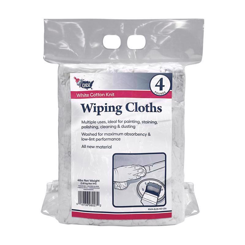 Paint USA Cotton Knit Wiping Rags 4 lb 1 pk