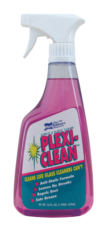 Blue Ribbon Plexi-Clean Acrylic & Plastic Cleaner 16 oz Liquid, Pack of 6