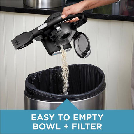 Black+Decker Dustbuster Flex Bagless Cordless Multi-Stage Filter Hand Vacuum