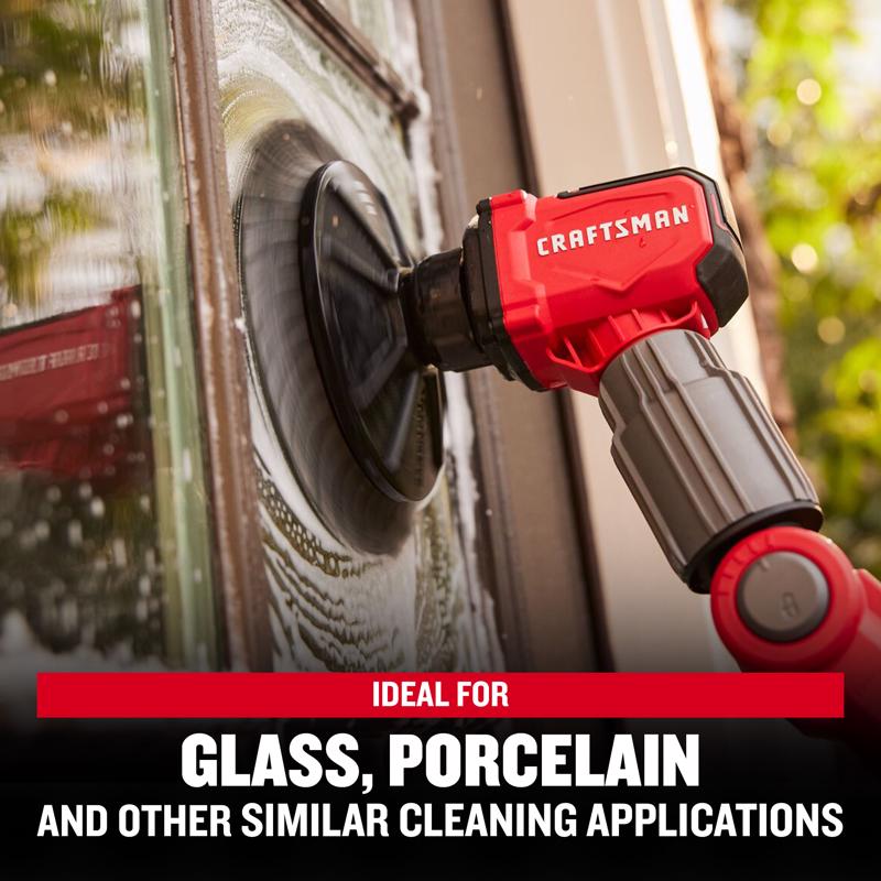 Craftsman Soft Bristle Power Scrubber Brush