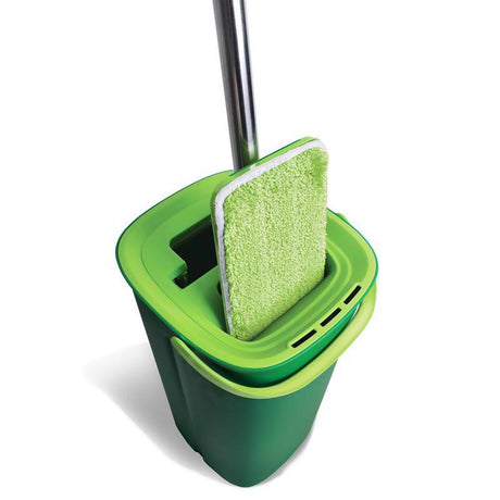 Libman Rinse 'n Wring 13 in. W Microfiber Mop with Bucket